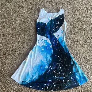 BlackmilkxLoraZombie Cosmic Whale dress